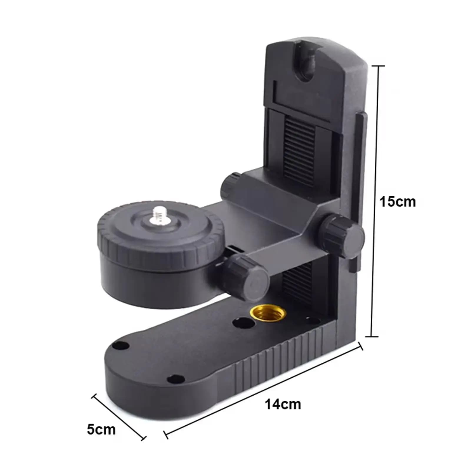 Bracket Adjustable Support Magnetic Rotation Base Fine Tuning L Shaped Adapter for Universal Instrument