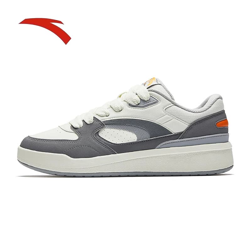 ANTA 4KELAN Sneakers da uomo stile basket con suola spessa e rialzo, scarpe casual invernali