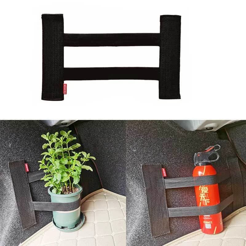 Cintura fissa per bagagliaio dell'auto estintore per interni deposito bagagli fissaggio Binding Strap Tapes accessori per interni Auto Organizer