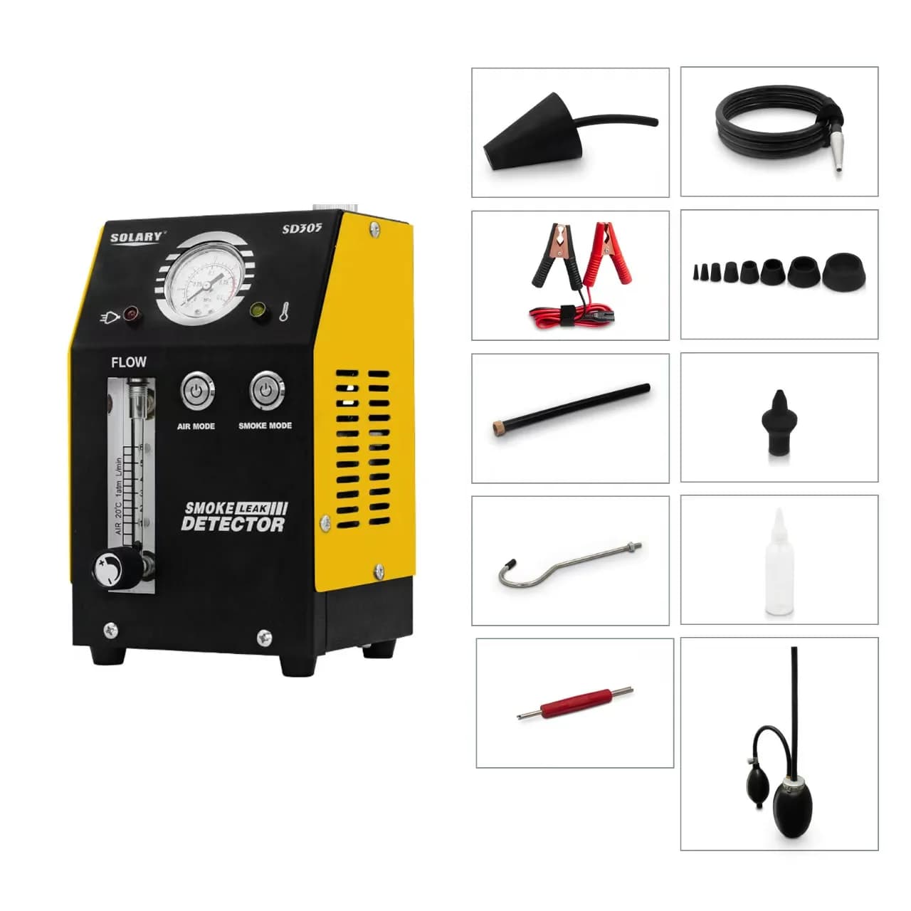 SD305 Macchina portatile del fumo automobilistica portatile del rilevatore automatico di perdite del camion EVAP per la macchina del fumo del motore di prova diagnostica