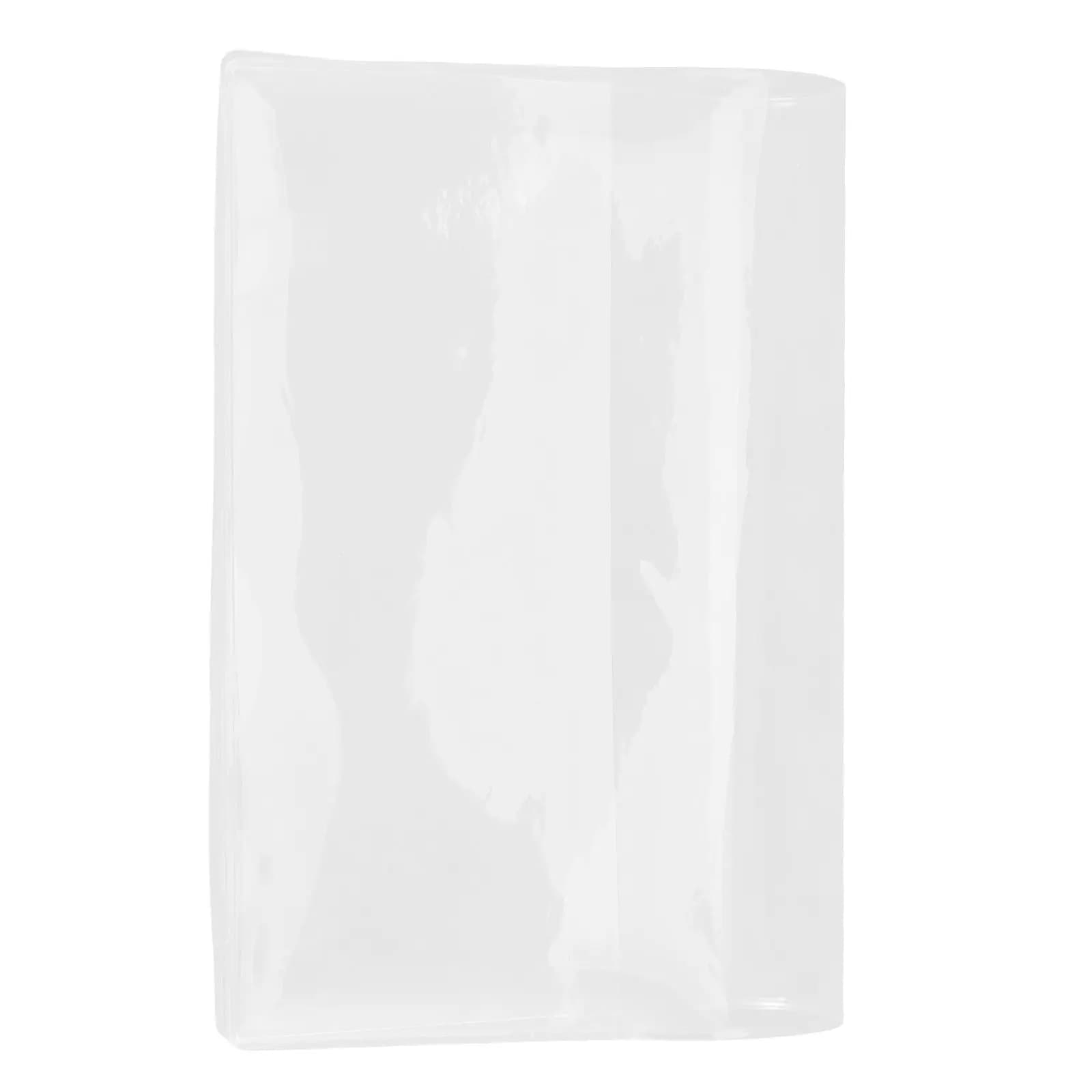 Copertina Trasparente in PVC A6 per Quaderni a Fogli Mobili, Diari, Libri di Testo, Scrapbook, Ricaricabili