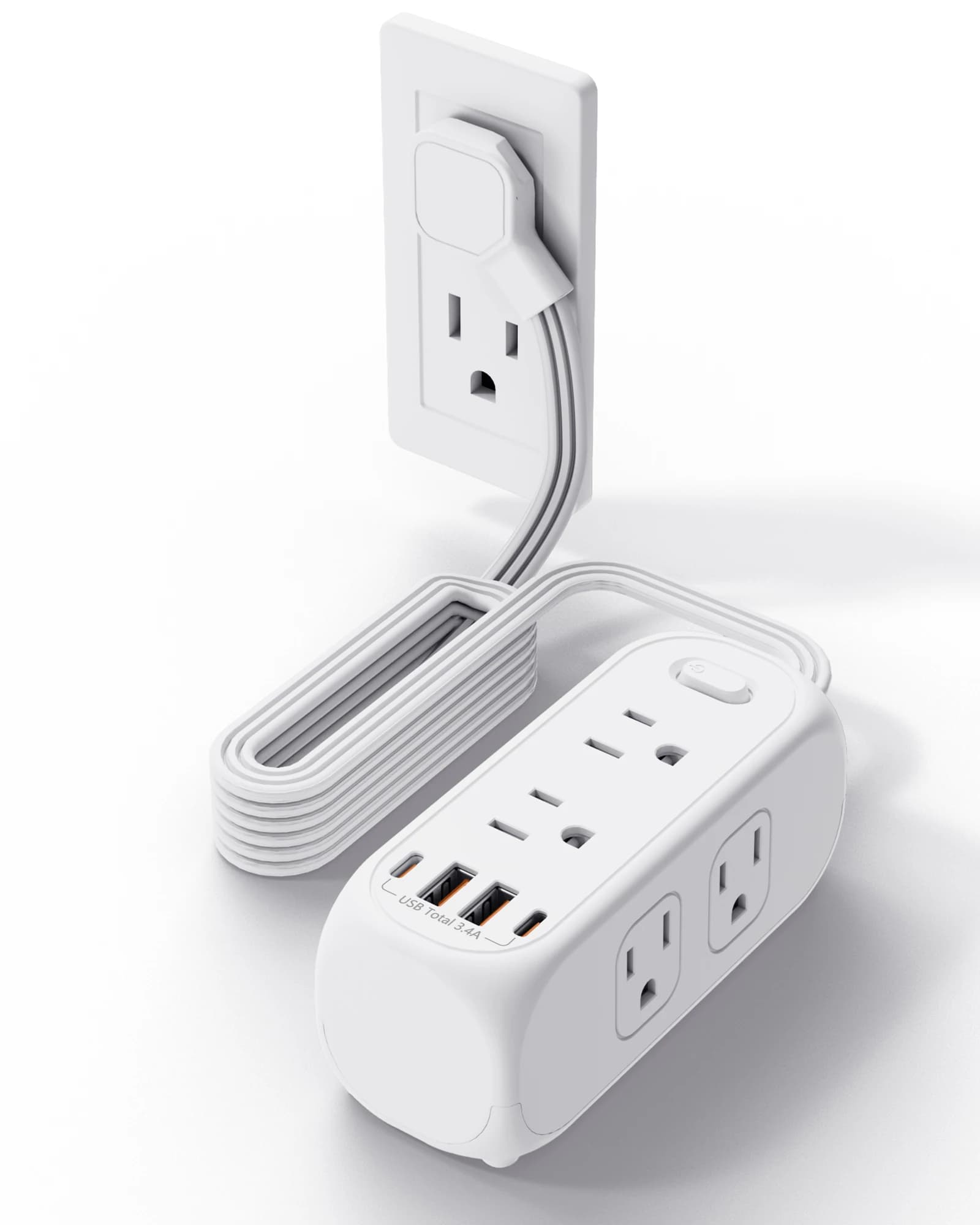 USB-A 2 USB-C Adapter for charging network filter