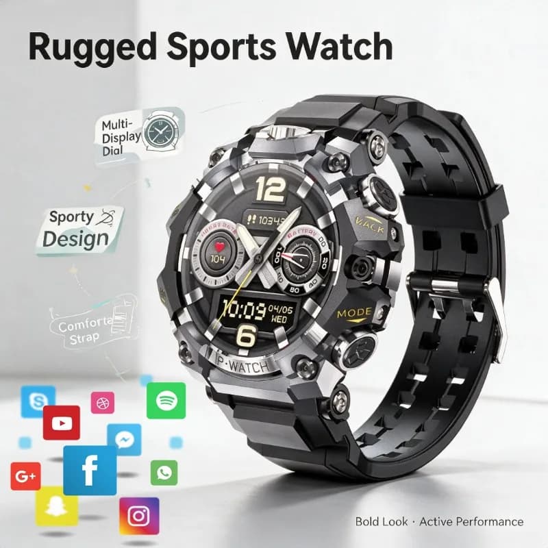Q668 Unisex 4G Android Smart Watch, Full Netcom, Waterproof Heart Rate Outdoor Sports Wristwatch