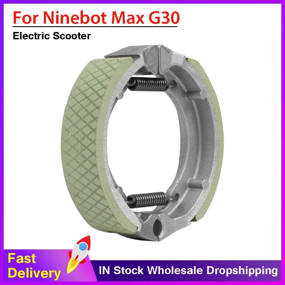 Pattino per pastiglie freno a tamburo anteriore per Scooter elettrico per Ninebot MAX G30 Smart Scooter ruota anteriore accessori di ricambio per freno a tamburo