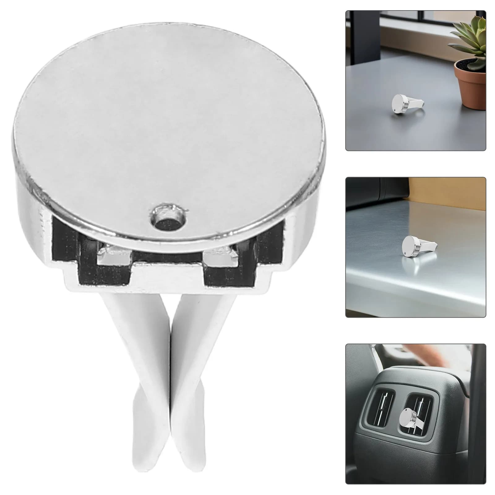 10Pcs Elegant Metal Car Vent Clips Air Perfume Diffuser Clip for Conditioning Outlet Stylish Safe Compact Design