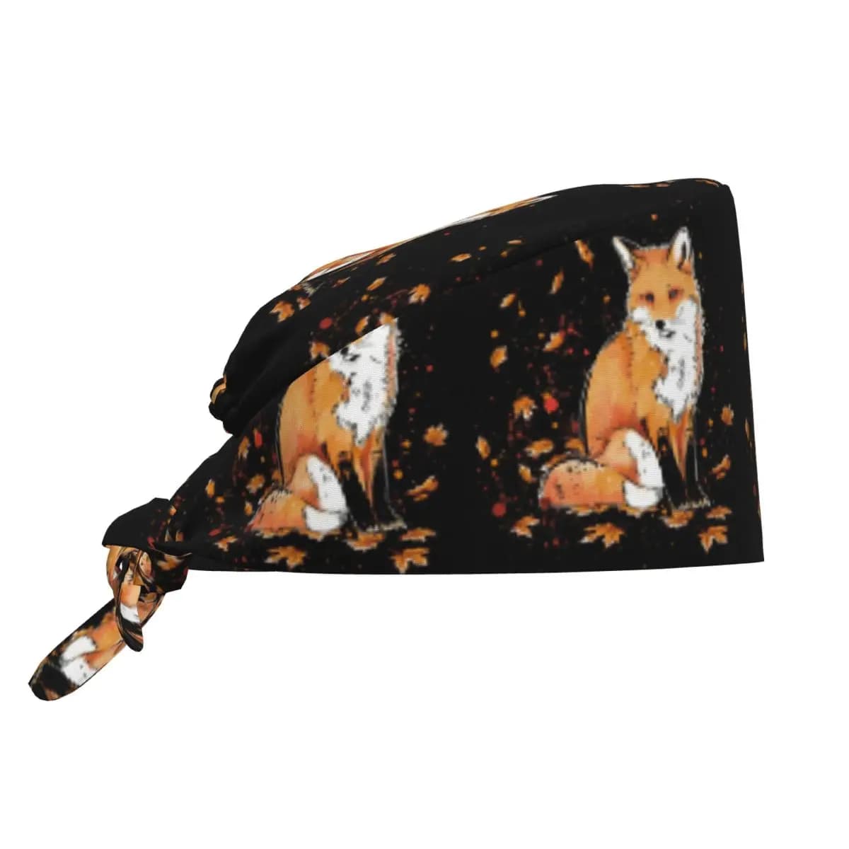Cappello chirurgico classico Fox In The Snow, berretto da lavoro per medici, cappello unisex regolabile per infermieri e dentisti