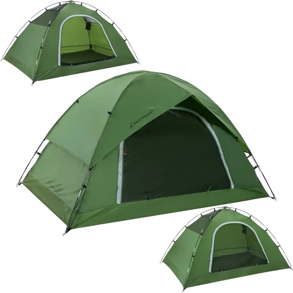 Tende da Campeggio Impermeabili per 2, 4, 6 Persone, Facili da Montare, per Tutte le Stagioni e Condizioni Atmosferiche, per Famiglie, Bambini e Scout
