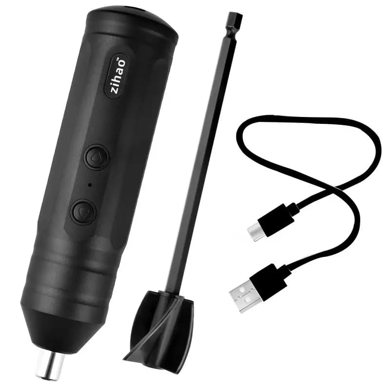 Agitatore Elettrico con Asta in Plastica per Miscelazione Resina Epossidica, Strumenti per Creazione Gioielli Fai-da-Te, Accessori per Miscelatore di Resina