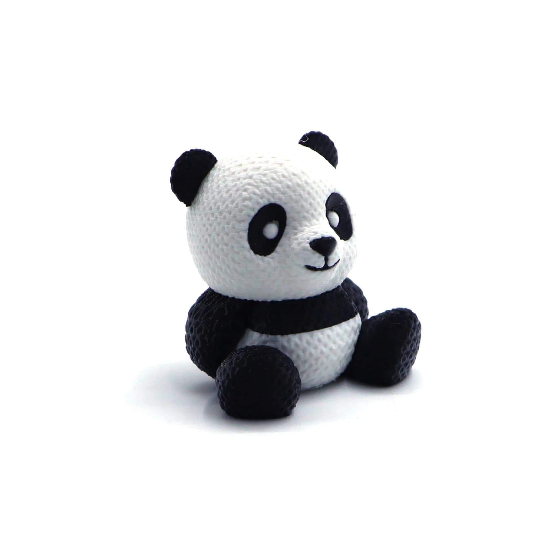 Moda 3D stampato spirale panda modello giocattolo articolazione completamente del corpo mobile articolato agitarsi creativi decorazione animale miniature