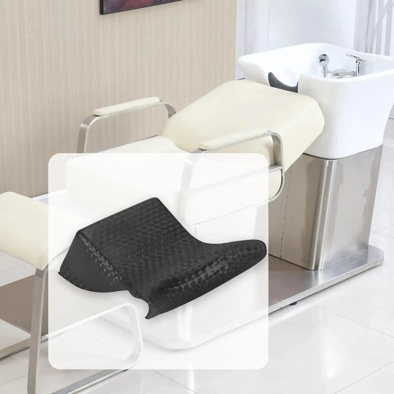 Ciotola per shampoo Poggiatesta Shampoo Lavello Cuscino per collo Cuscino Cuscino in silicone per salone di casa
