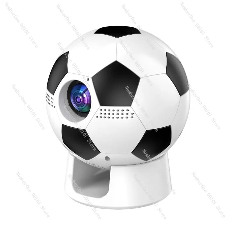 Mini Proiettore Portatile 4K HD per Home Cinema e Visione di Partite di Calcio, Proiettore Video Compatto LED con WiFi Wireless e Mirroring dello Schermo del Telefono