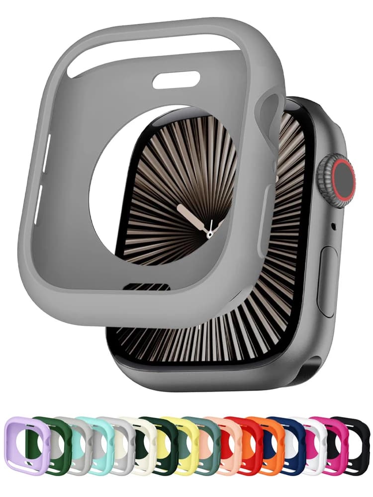 Custodia protettiva per Apple Watch 10 46mm 42mm Accessori Custodia protettiva antiurto in silicone morbido per protezione iwatch Series 10