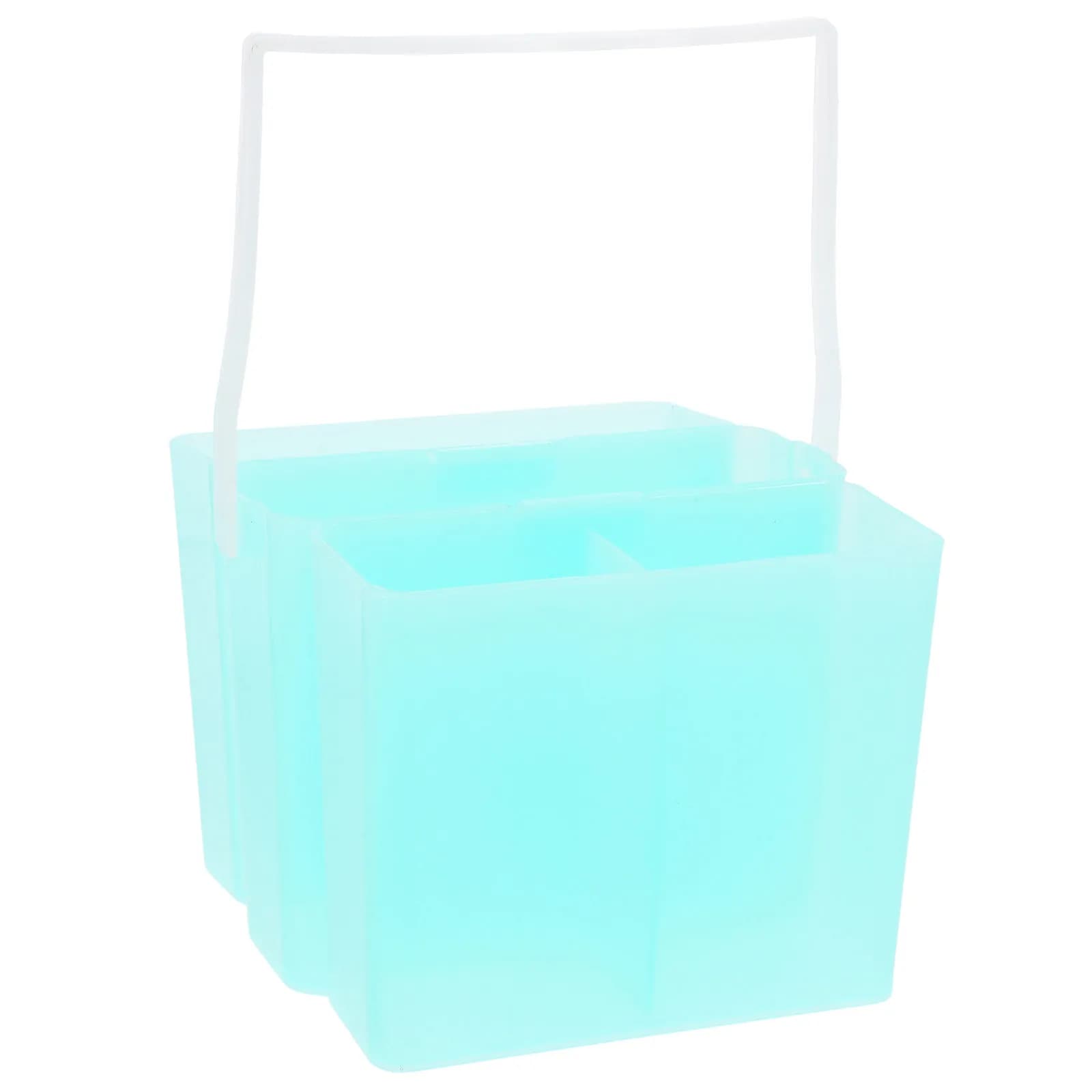 3-in-1 Artist Brush Washer Portable Paint Brush Cleaner Rinse Cup Water Storage Barrel for Watercolor Acrylic Oil Painting