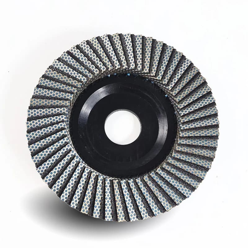 Ruota a disco con patta diamantata da 115 mm Applicare smerigliatrice angolare per mola per lucidatura di marmo e granito, piastrelle di ceramica, metallo, vetro