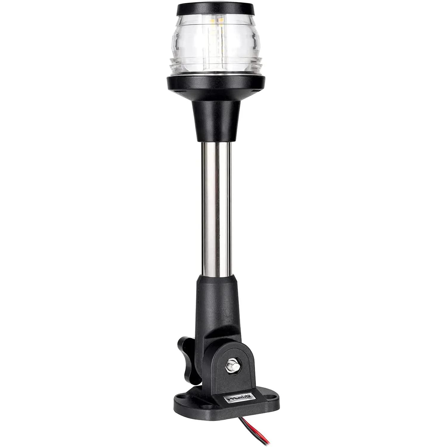 STLF HANSE MARINE 3-NM LED Luce di poppa per barca pieghevole tutta rotonda Luce di ancoraggio per barca da 360 gradi 12-24V