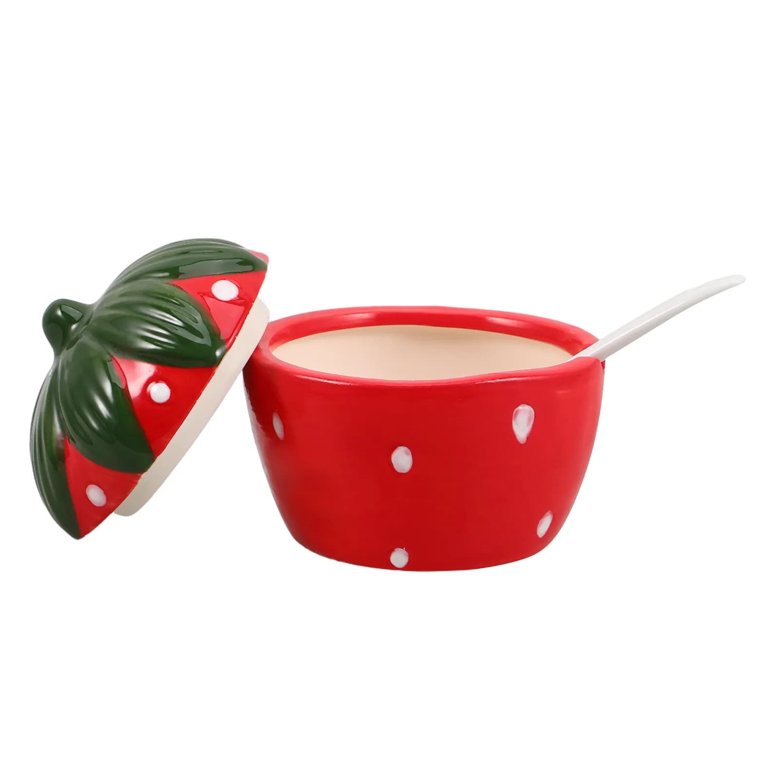 Set di barattoli per condimenti in ceramica, contenitori per la conservazione delle spezie con cucchiaio per sale, pepe, condimenti, vasetti per condimenti da cucina, multifunzionali