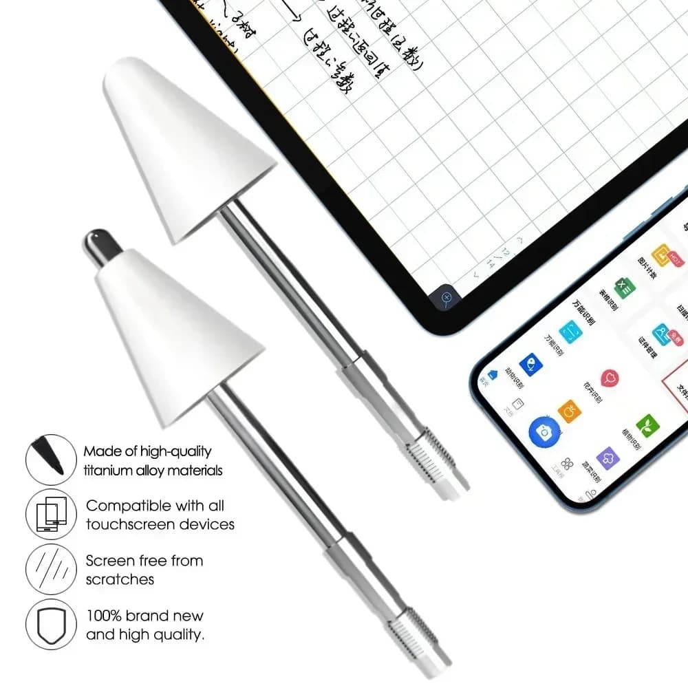 6/3/1PCS Smart Stylus Pen Nib for Xiaomi Mi Focus Touch Tips Replaceable Writing Drawing Tablet Pencil Tip for Mi Pad 6Pro