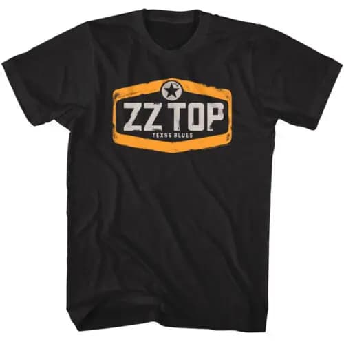 ZZ Top Texas Blues t-shirt for men Garage Album Rock Band Concert Tour Merch