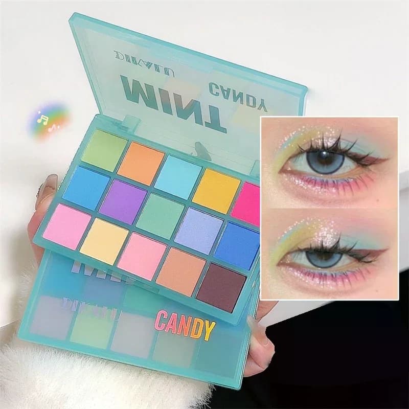 DIKALU Palettes of Green Shades Purple Glitter Ombretto matte perlescent Shimmer Cosmetic permanent makeup for beauty eyes for women