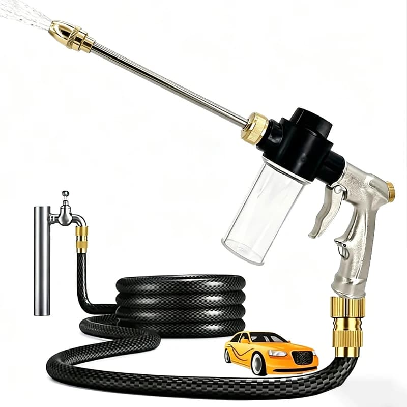 FLOWERS SPRAL High Pressure Car Wash Foam Pots Lances Irrigation Tools Adjustable Metal Sprinkler Garden Watering Hose Sprinkler