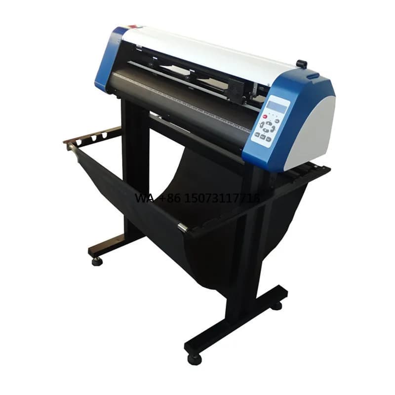 Plotter da taglio in vinile da 28 pollici Produttore di segnaletica con taglierina per segnaletica da 720 mm Adesivo per stampante con taglio grafico