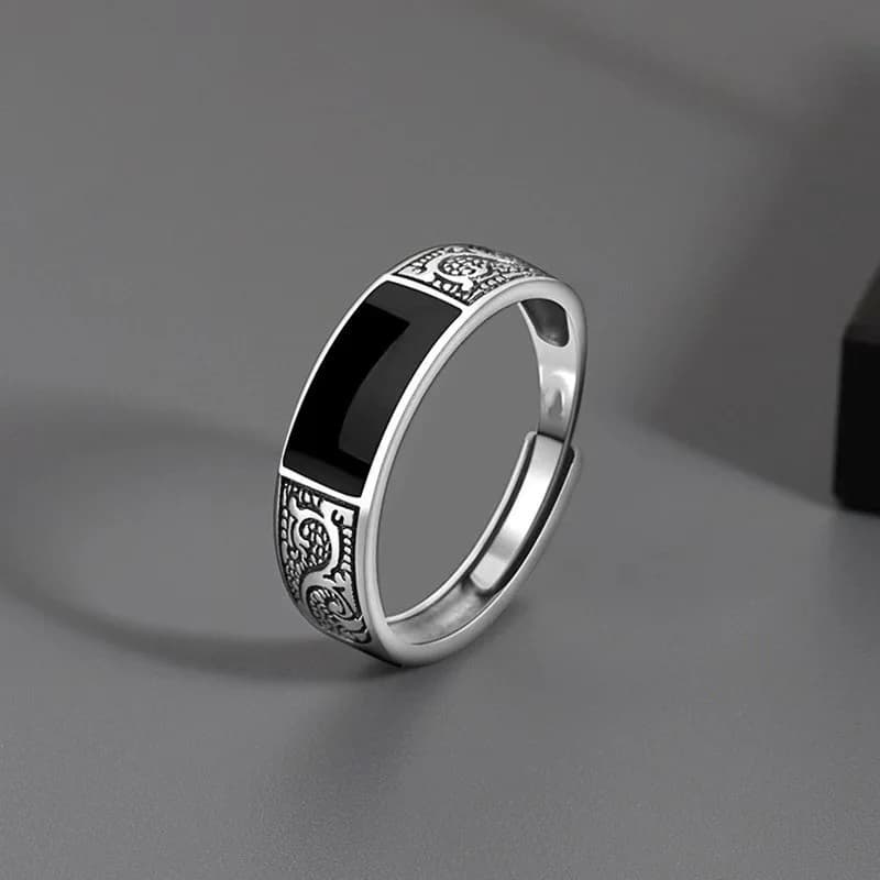 925 Sterling Silver Ring Vintage Hip-hop for Women mens Wedding Jewelry Engagement Charm Party fashion Gift High Quality Ring