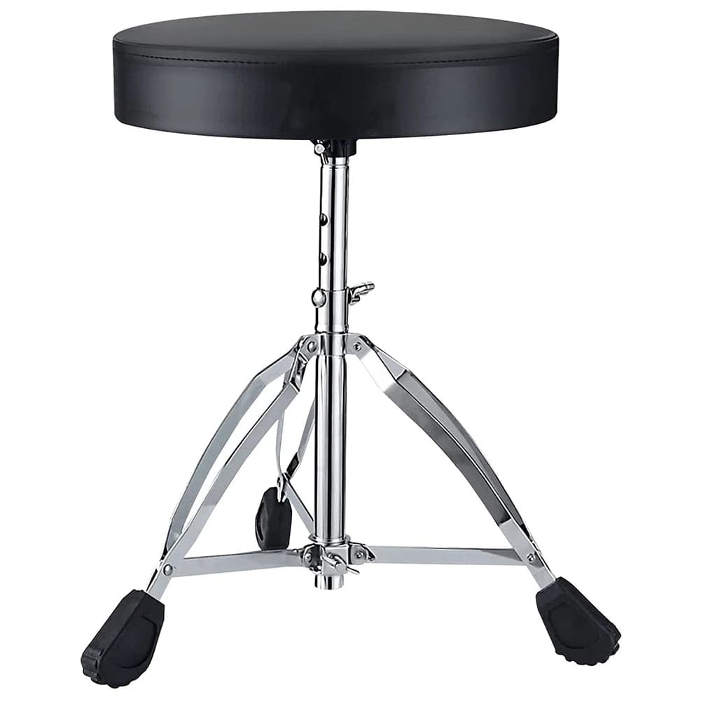 AA90-Adjustable Drum Throne Universal Height Stool,Rotatable Padded Drummer Stool With Anti-Slip Feet For Adults And Kids