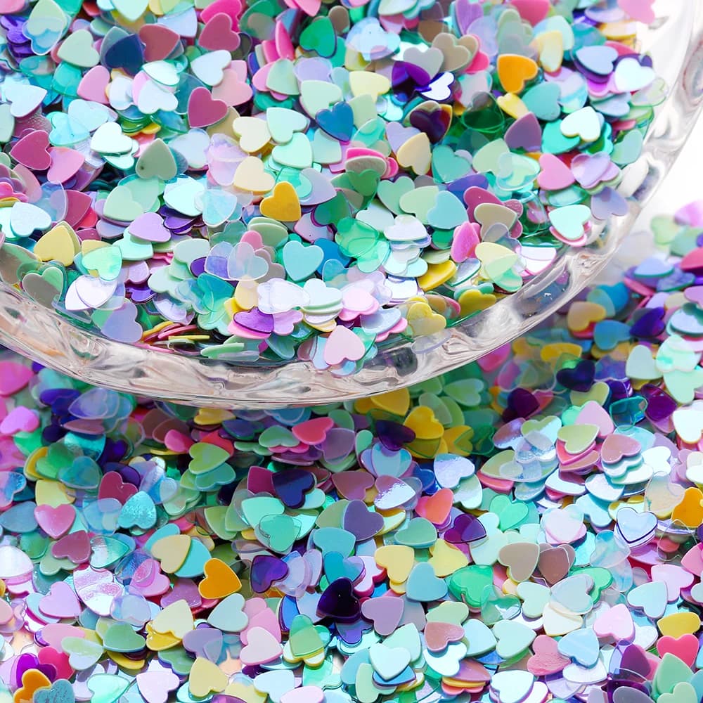 10g farfalla Paillettes Laser Glitter Paillettes resina epossidica Paillettes coniglio cuore Paillettes per fai da te resina epossidica artigianato Nail Art Decor