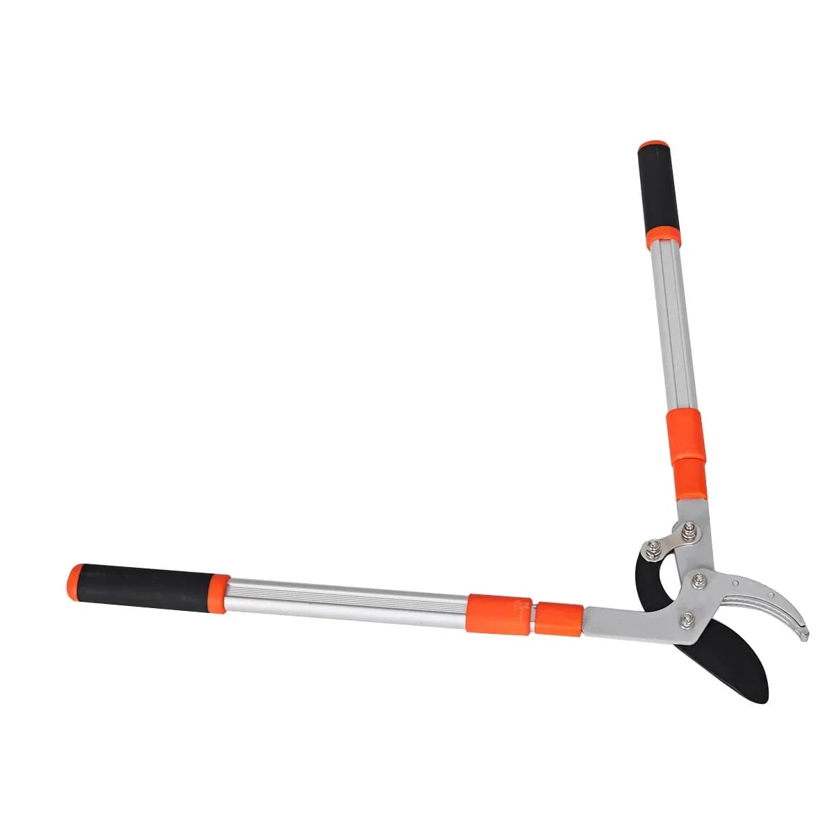 Telescopic Scissors for Potatura Rami Alti Verde/Arancione con Manico Lungo in Aluminium - Garden Tool
