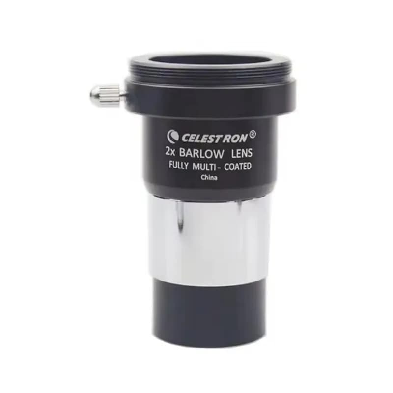 Celestron Barlow Eyepiece 2x Barlow Lens Eyepiece 1.25 Inch Insert The 2x Barlow Lens Between The Eyepiece