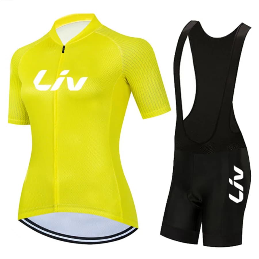 Liv Cycling Shorts Set 2025 New Women Cycling Jersey Bike Clothing Suit Liv Team Version Racing Suit Roupa Ciclismo Feminine
