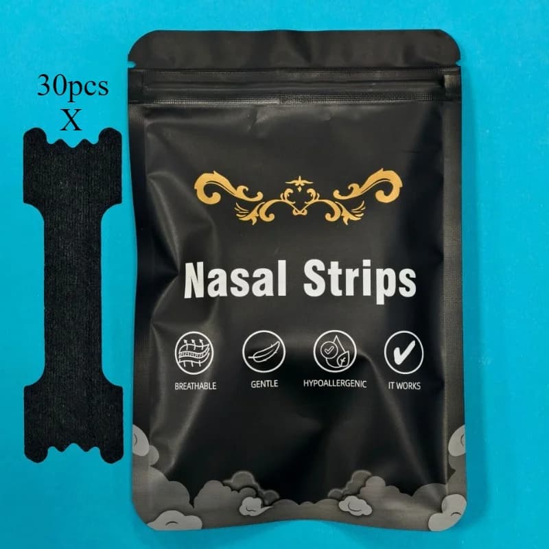 Sports nasal strips improved adhesion by 30 pieces: breathable and comfortable design, suitable for sports and sleep