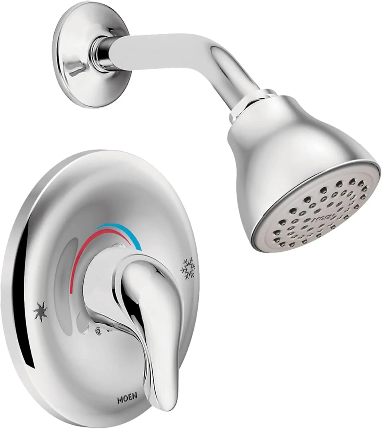 Rubinetto Doccia Monocomando Posi-Temp con Valvola, Facile Installazione e Controllo della Temperatura