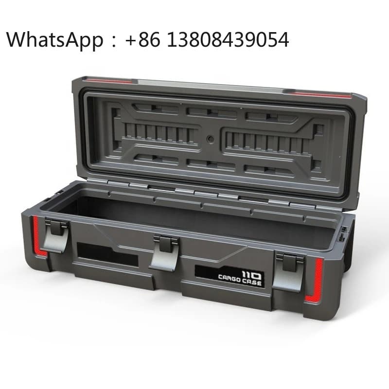 Carrello Portautensili in Plastica con Ruote, Armadietto Mobile Impilabile, Set di Cassette Portautensili Meccaniche