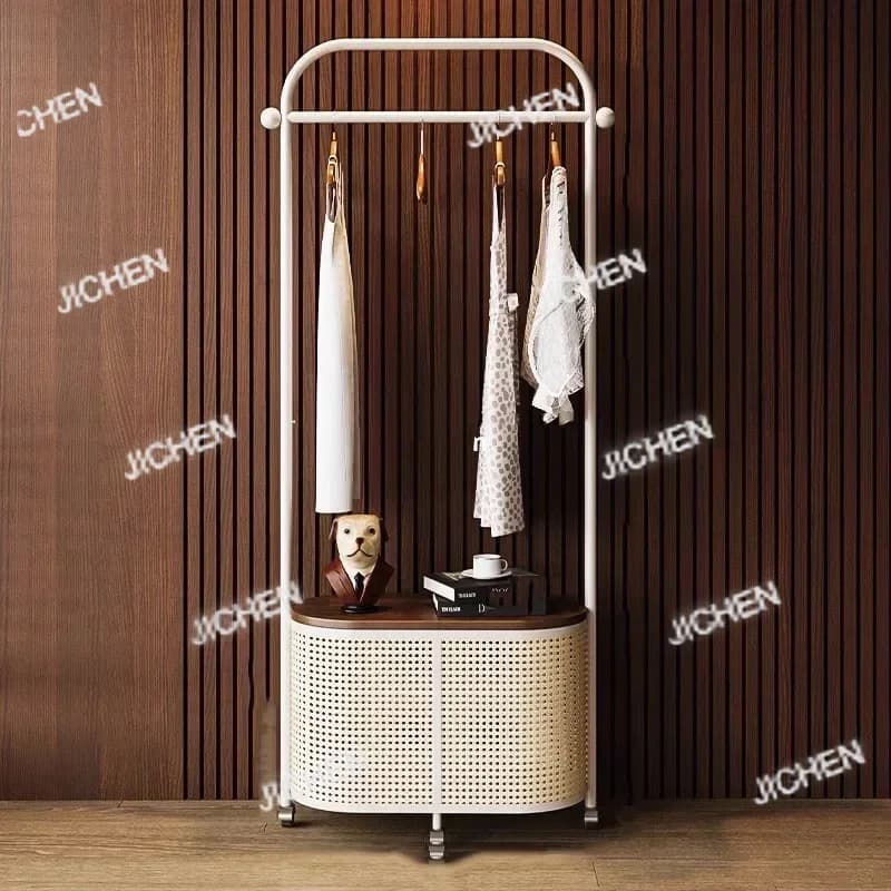 JC Appendiabiti da parete Appeso stendibiancheria Pantaloni Appendiabiti Appendiabiti Armadio Stand Mobili Soggiorno Abito Camera da letto