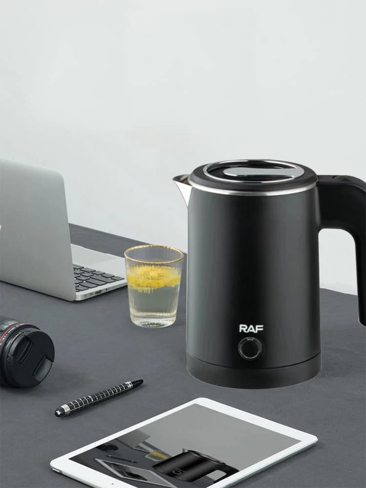 Travel Electric Kettle Tea Coffee 0.8L Stainless Steel Portable Water Boiler Pot For Hotel Family Trip Kitchen Smart Kettle Pot