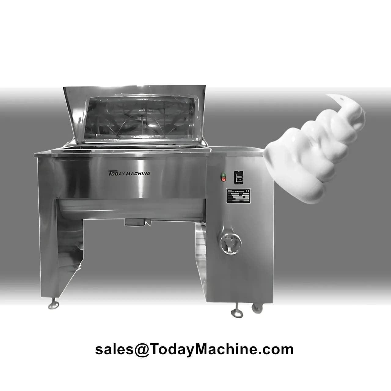 Grano Flour Mixer with Power Supply, Horizontal Mixer for Impact