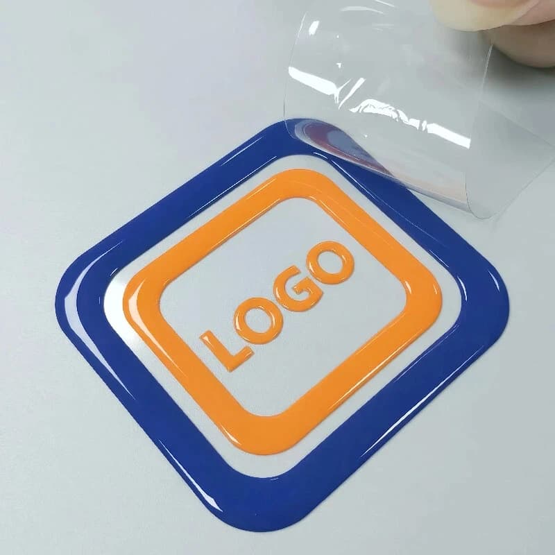 50 Pezzi Adesivi Personalizzati con Logo, Etichette per Matrimoni, Trasferimento 3D UV DTF, Impermeabili, Personalizzabili, per Regali Fai-da-Te, Auto, Bottiglie