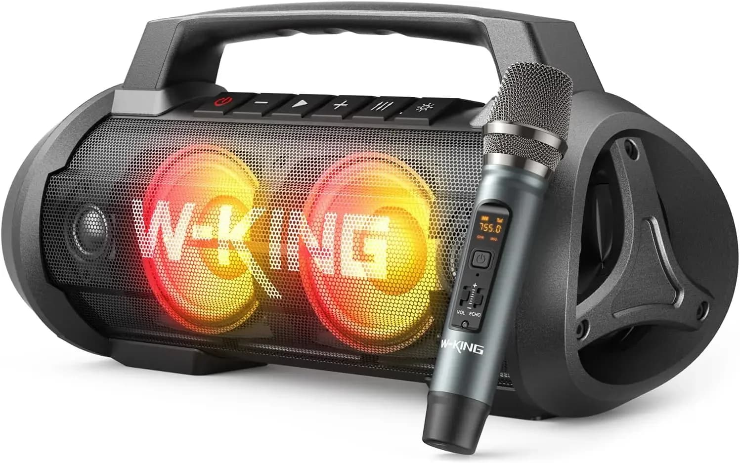 Altoparlante Bluetooth Portatile con Microfono Wireless, 120W di Picco 70W RMS, Impermeabile con Subwoofer per Esterni
