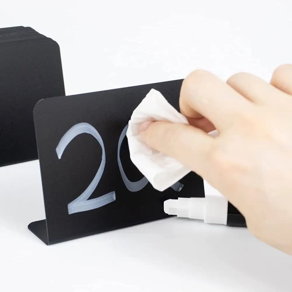 Marker Display Stands Store Shop Reserved Writing Stand Signs Chalkboard Mini Chalkboard Small Blackboard Message Board