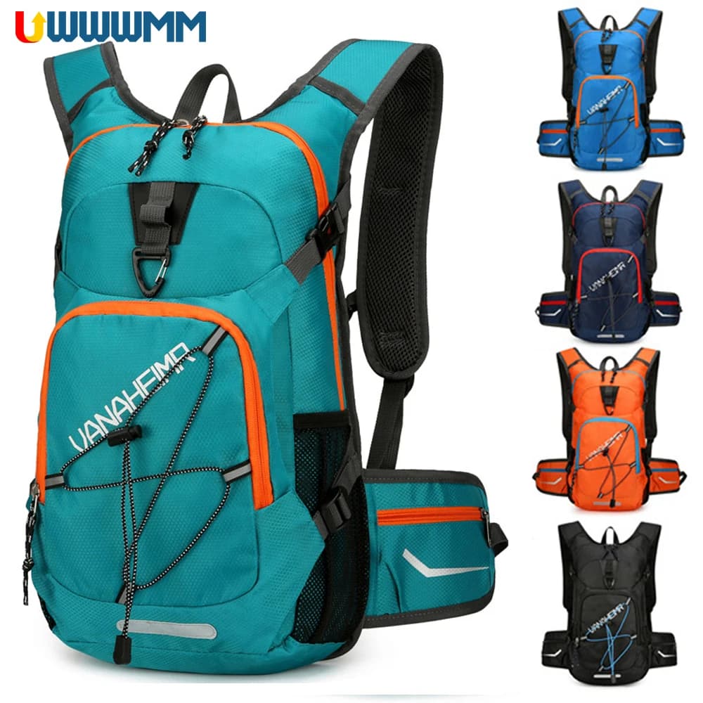 1 piece backpack for hydration water bladder woman man trekking backpack light cycling sport running water hydration package