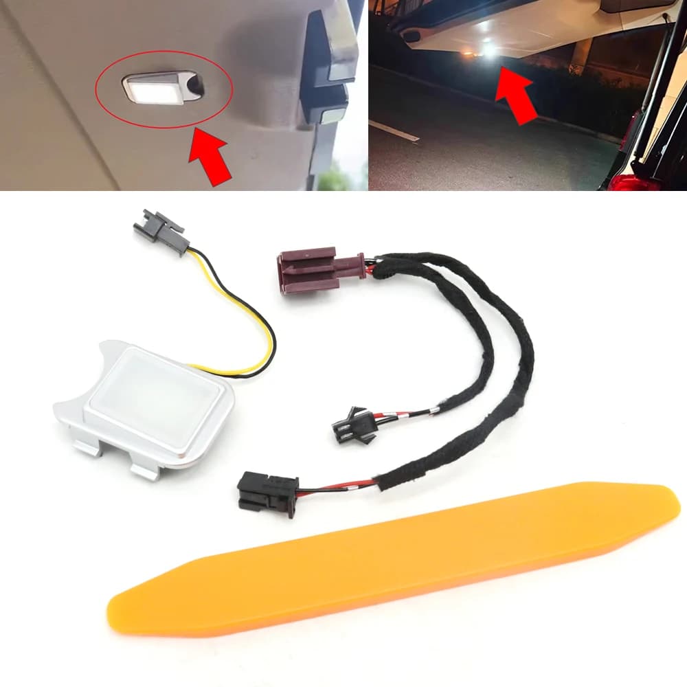 Per Mercedes-Benz Vito Classe V W448 W447 2016+ Portellone posteriore Refit LED bianco Bagagliaio Luce Bagagliaio Illuminazione Vano Lampada