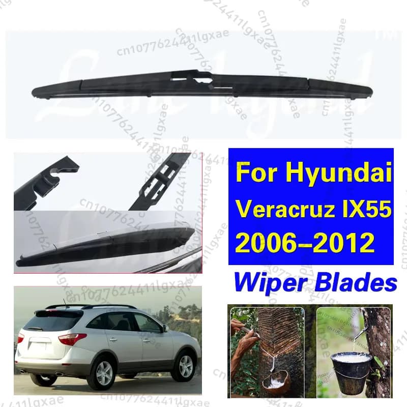 14 "Spazzola Tergicristallo Posteriore Per Hyundai Veracruz IX55 2006-2012 Parabrezza Parabrezza Pulito Portellone Finestra Pioggia Spazzola Accessori Auto