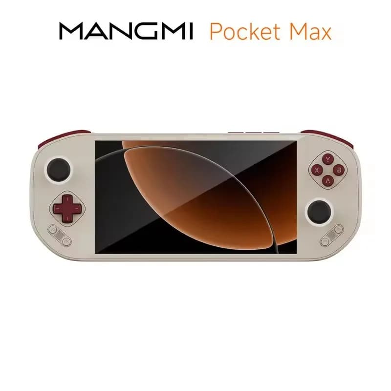Console di Gioco Portatile MangMi Pocket Max con Schermo Touch AMOLED da 7 Pollici 1080P, Joystick TMR e Trigger ad Effetto Hall, Batteria da 8000mAh