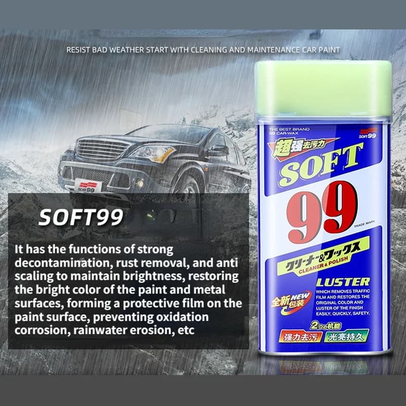 530ML SOFT99 giappone multifunzionale strumento per la cura della vernice antigraffio per auto Scratc Remover graffi riparazione lucidatura cera riparazione vernice per auto