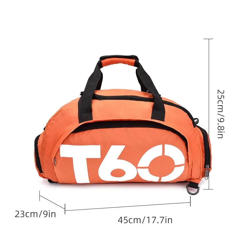 Borsa da Palestra Impermeabile, Borsa Sportiva per Uomo e Donna, Borsa Portatile per Fitness all'Aperto, Zaino Ultraleggero per Yoga e Sport, Grande Zaino da Viaggio