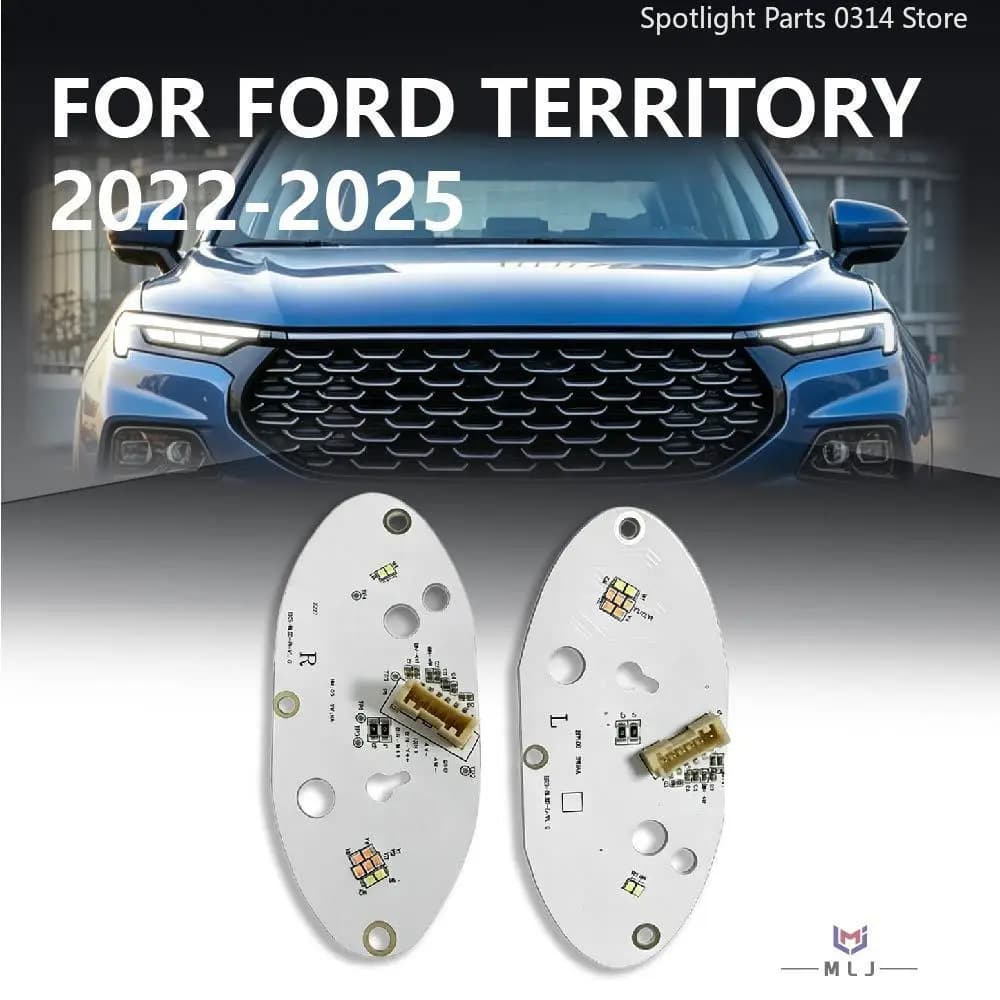 Daytime Running Light Chip For Ford Territory 2022-2025 Headlight White Light LED Module DRL Light Source Chip Angel Eye Board