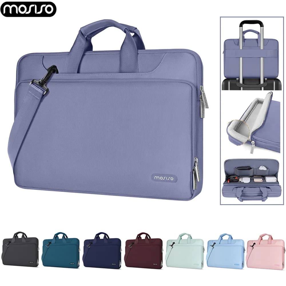 Custodia per Laptop 13.3 14 15.6 17.3 pollici per 2022 MacBook Pro Air M1 M2 Dell Lenovo HP Asus borsa a tracolla per Notebook custodia per valigetta