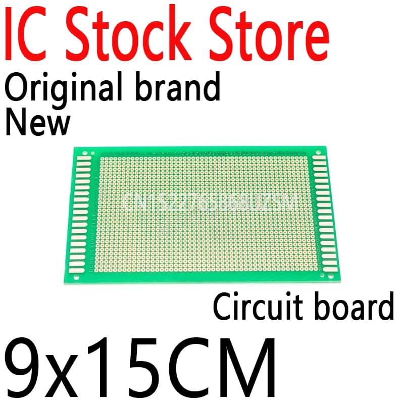 5PCS Single Side Prototype Copper PCB 9*15 cm Universal Circuit Printed Glass Fiber Plate For Arduino Sawing Edge 9x15 CM