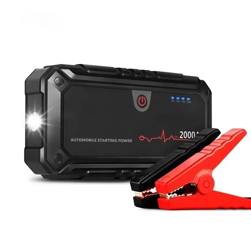 Avviatore di emergenza per auto 2000A Avvia batterie morte Avviatore di emergenza per batteria per auto